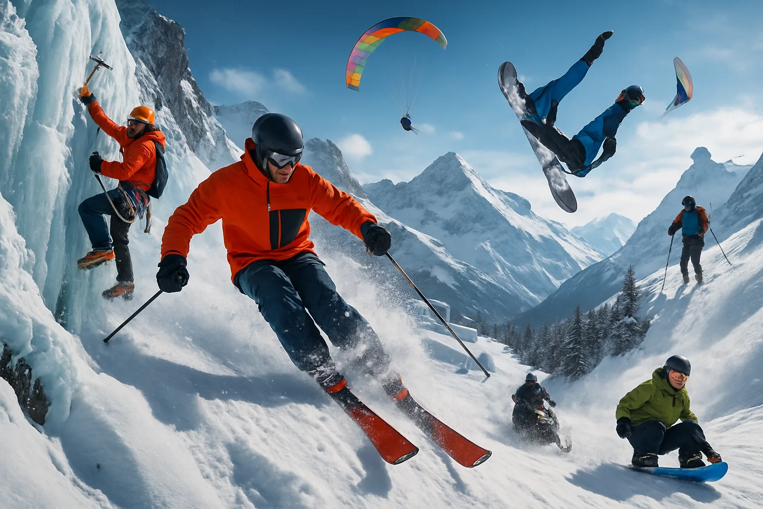 Découvrez les Sports Extrêmes en Hiver : Sensations Fortes et Aventures Inoubliables