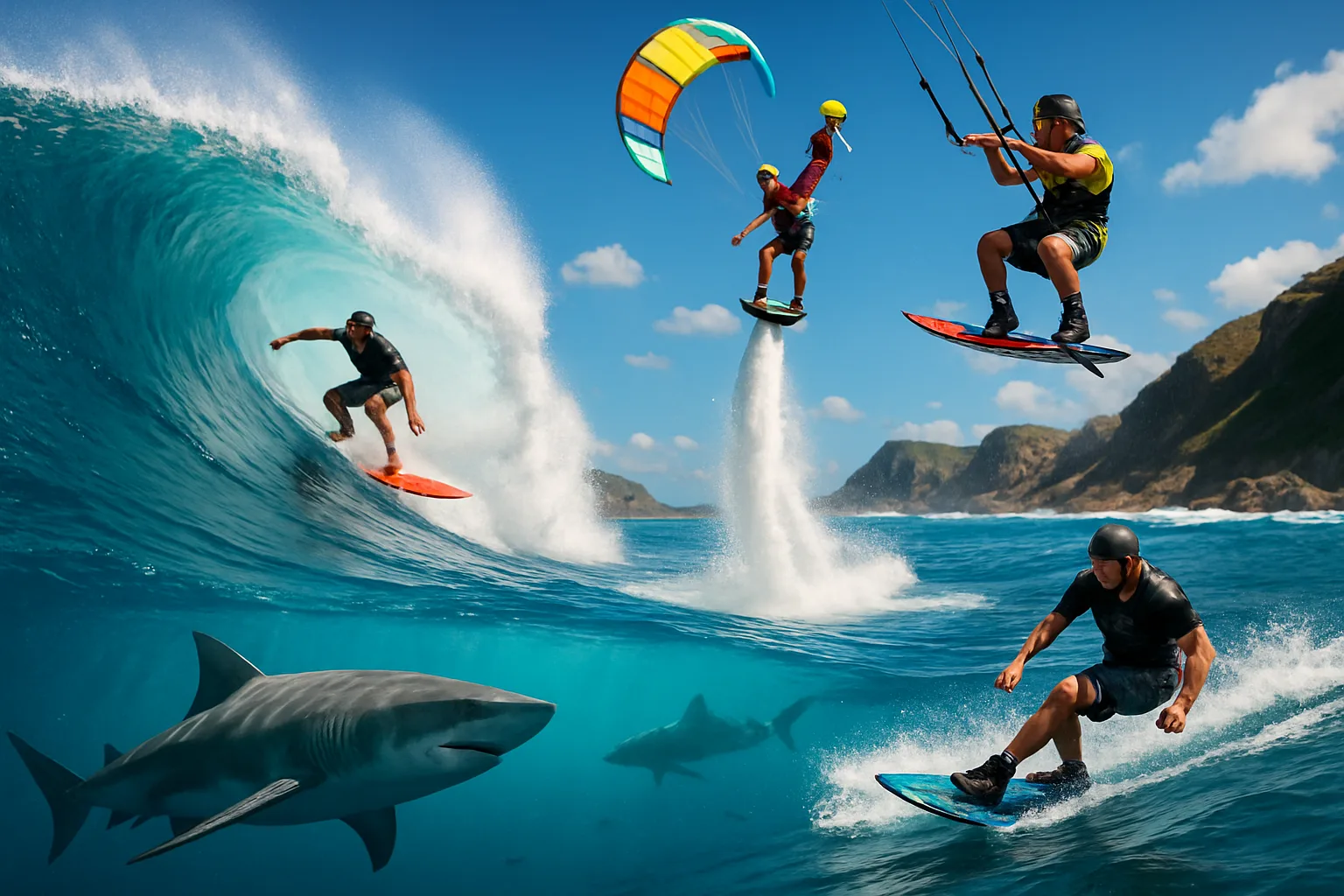 Découvrez les Sports Extrêmes Aquatiques : Sensations Fortes et Aventures Inoubliables